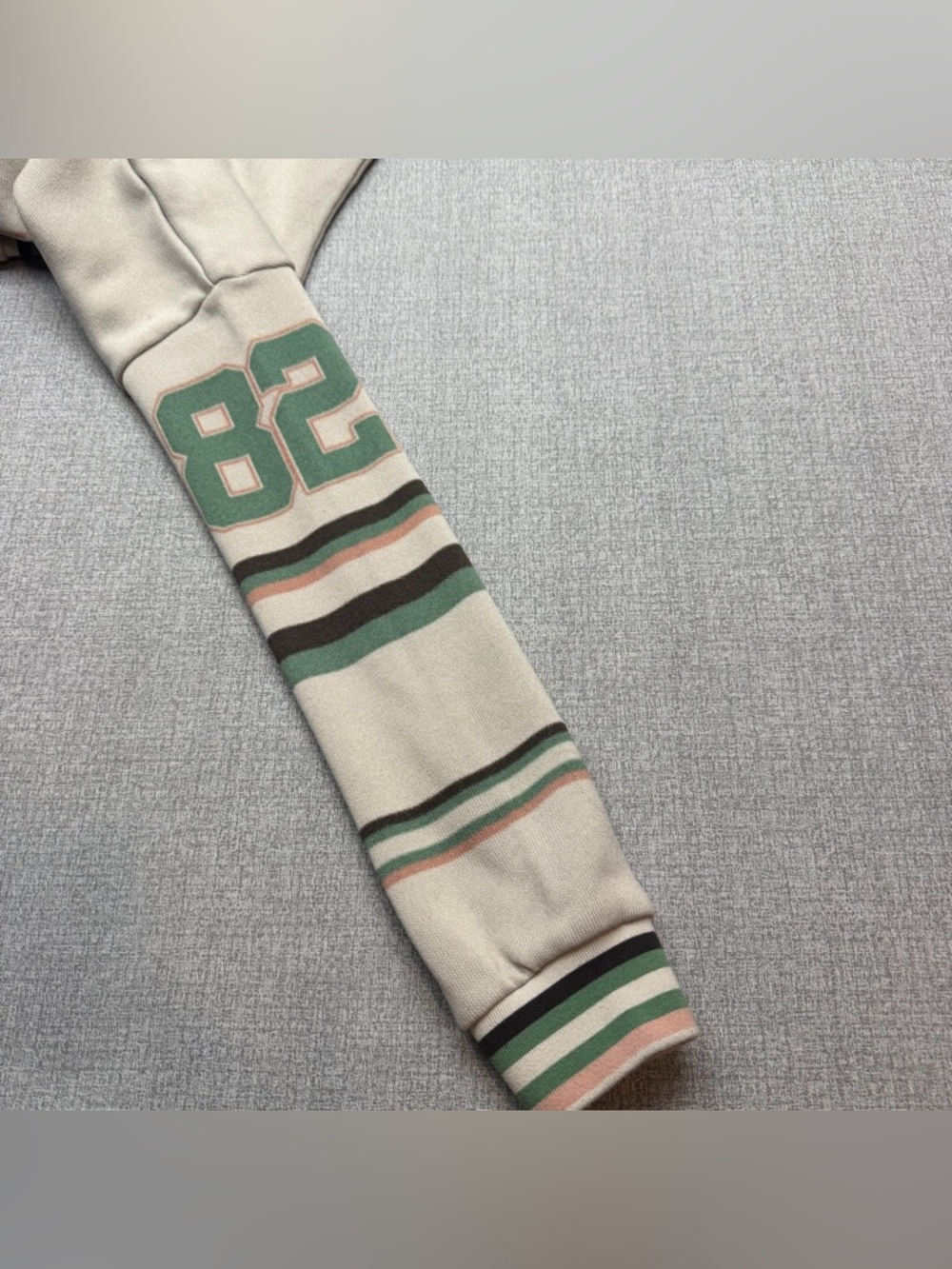 Buc-ees Beaver Logo Varsity Graphic Sweatshirt - Picture 6 of 9